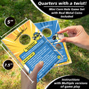 Official Speed Chase Rules Coinhole® Tabletop Game Set