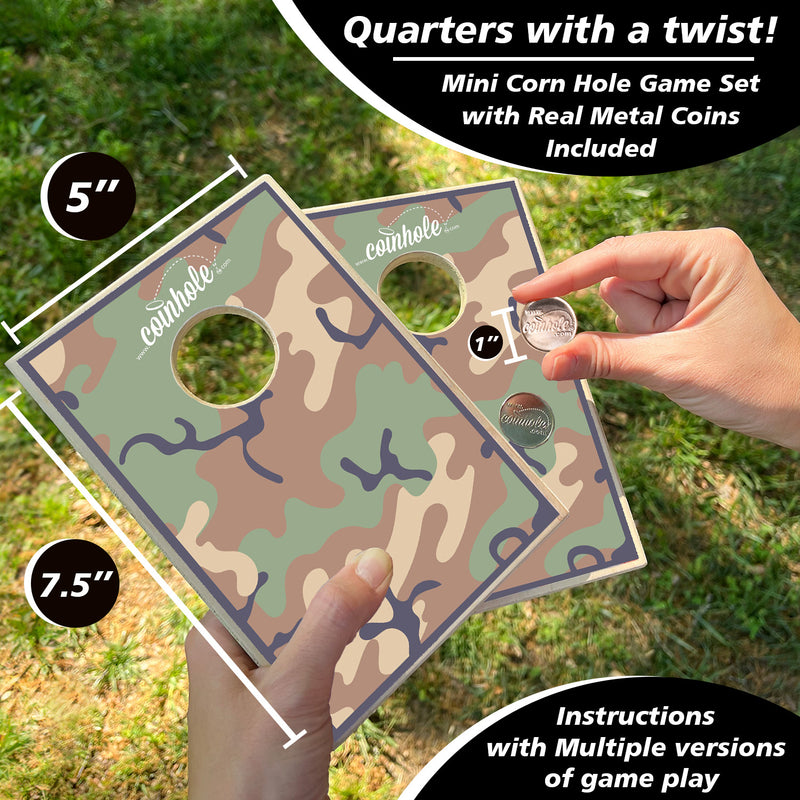 Woodland Camo Coinhole®
