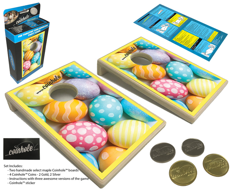 Easter Egg Coinhole® Tabletop Game Set