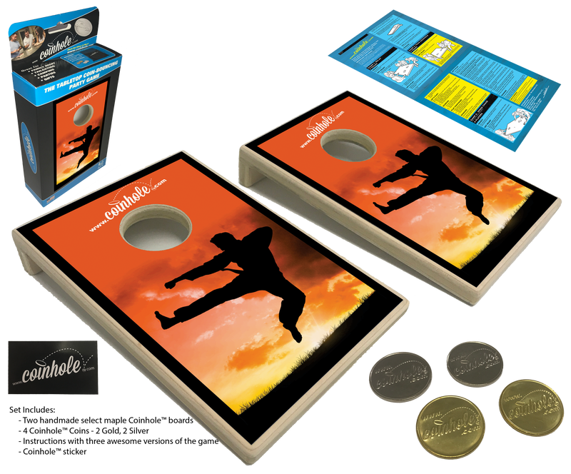Karate Coinhole® Tabletop Game Set