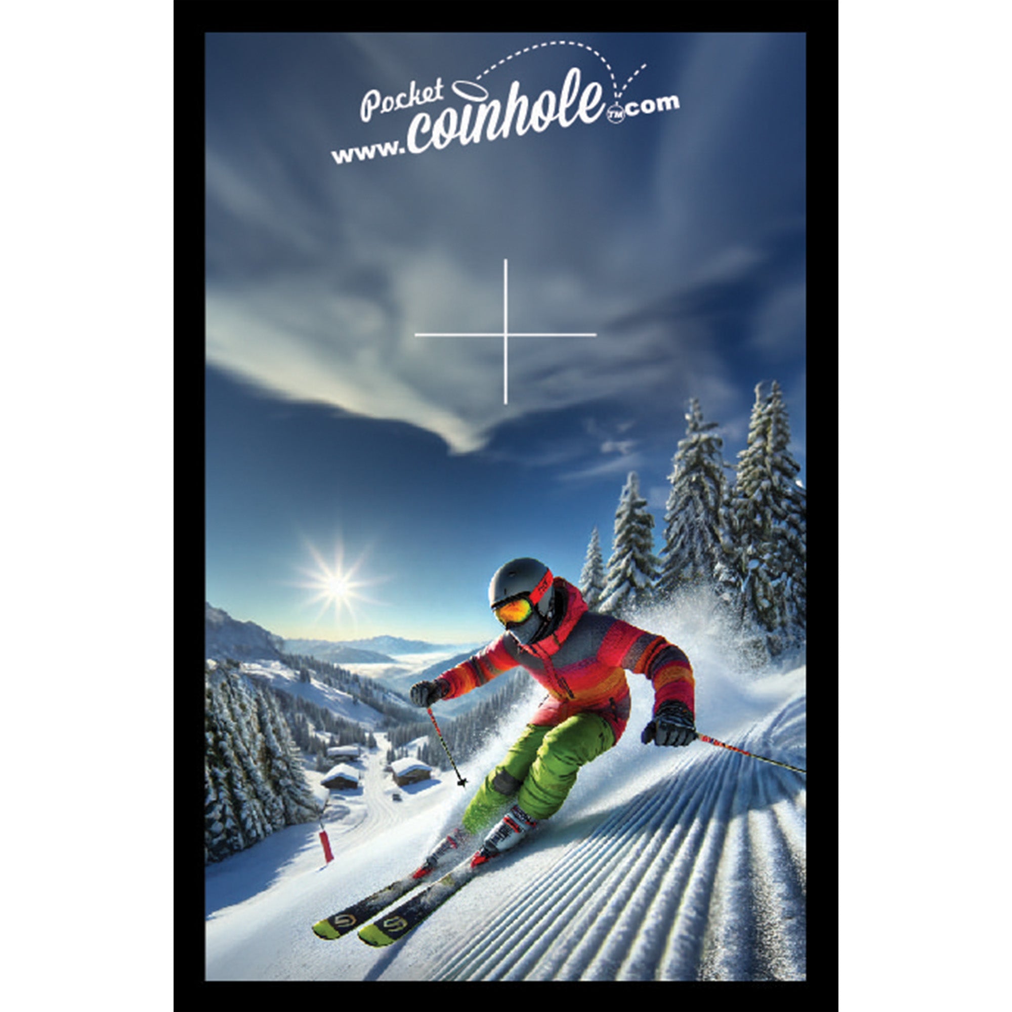 Snow Skiing Coinhole®