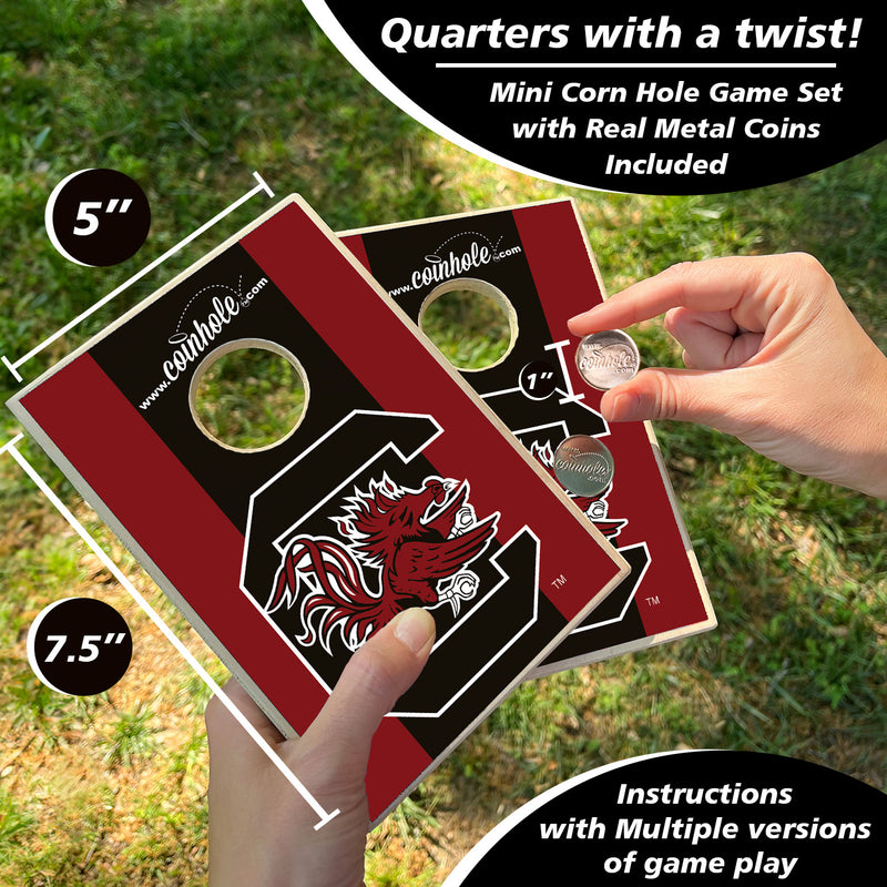 University of South Carolina Coinhole® Tabletop Game Set