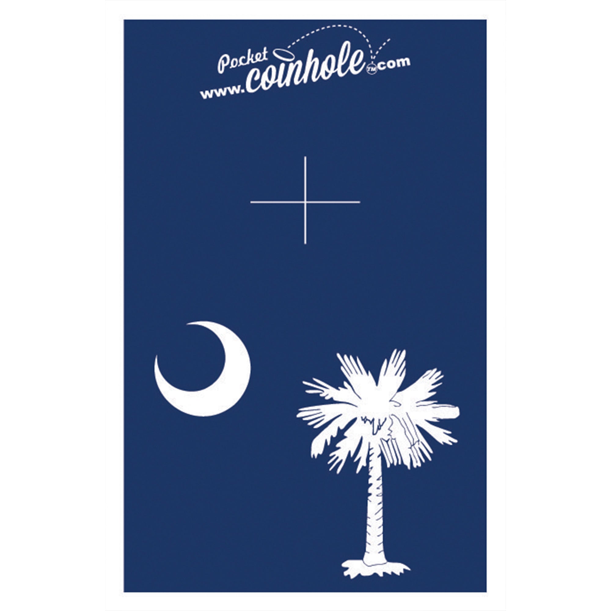 South Carolina Flag Coinhole®