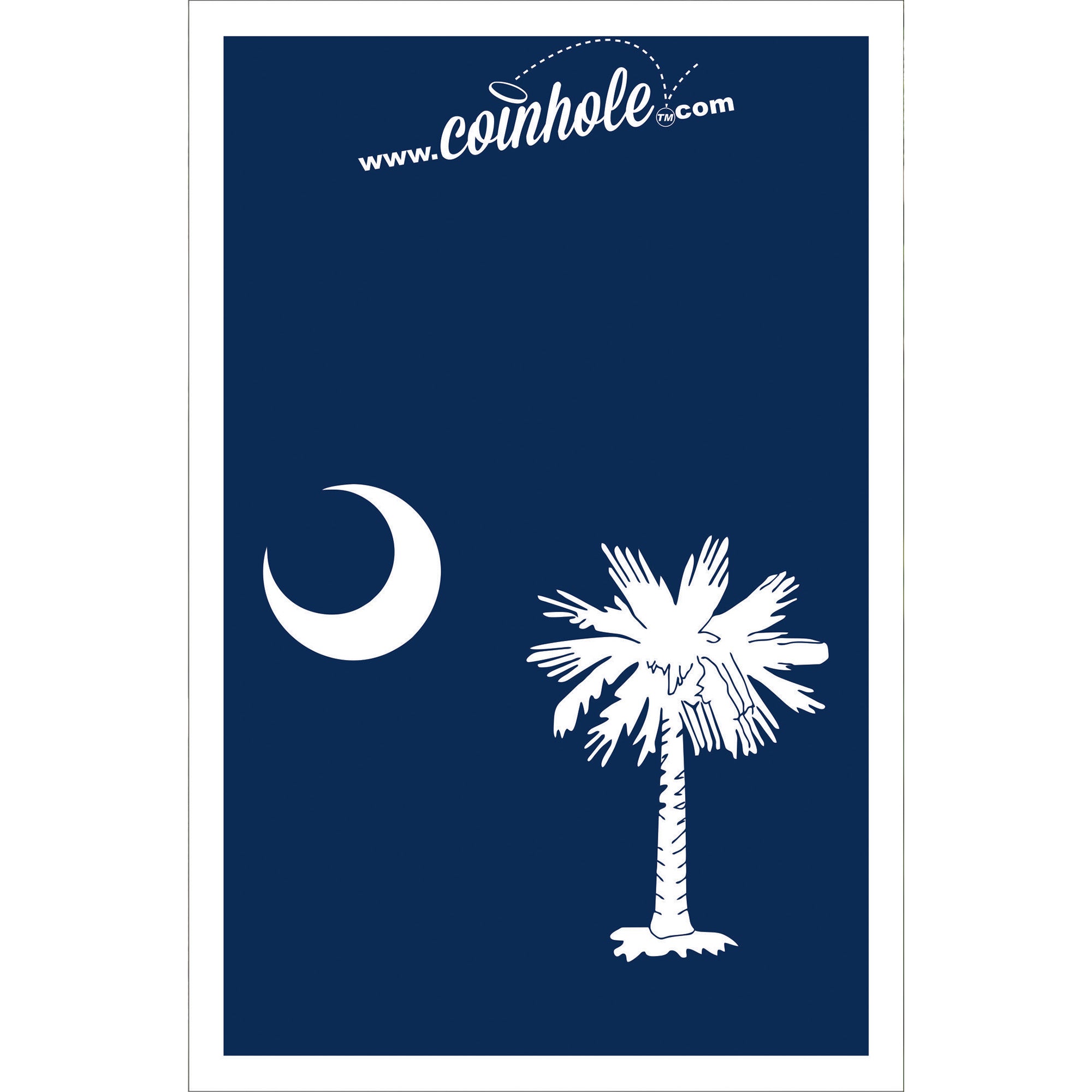 South Carolina Flag Coinhole®