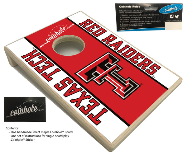 Texas Tech Coinhole Board