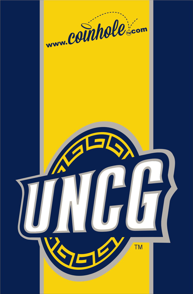 University of North Carolina Greensboro Coinhole® Board