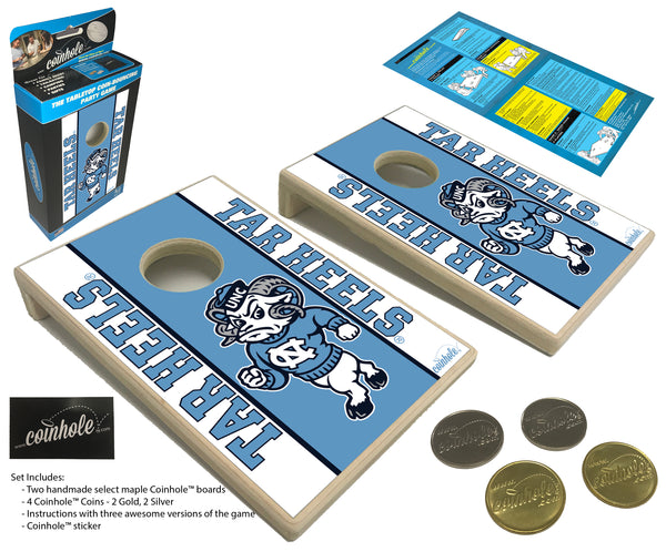 University of North Carolina at Chapel Hill Ram Coinhole® Tabletop Game Set