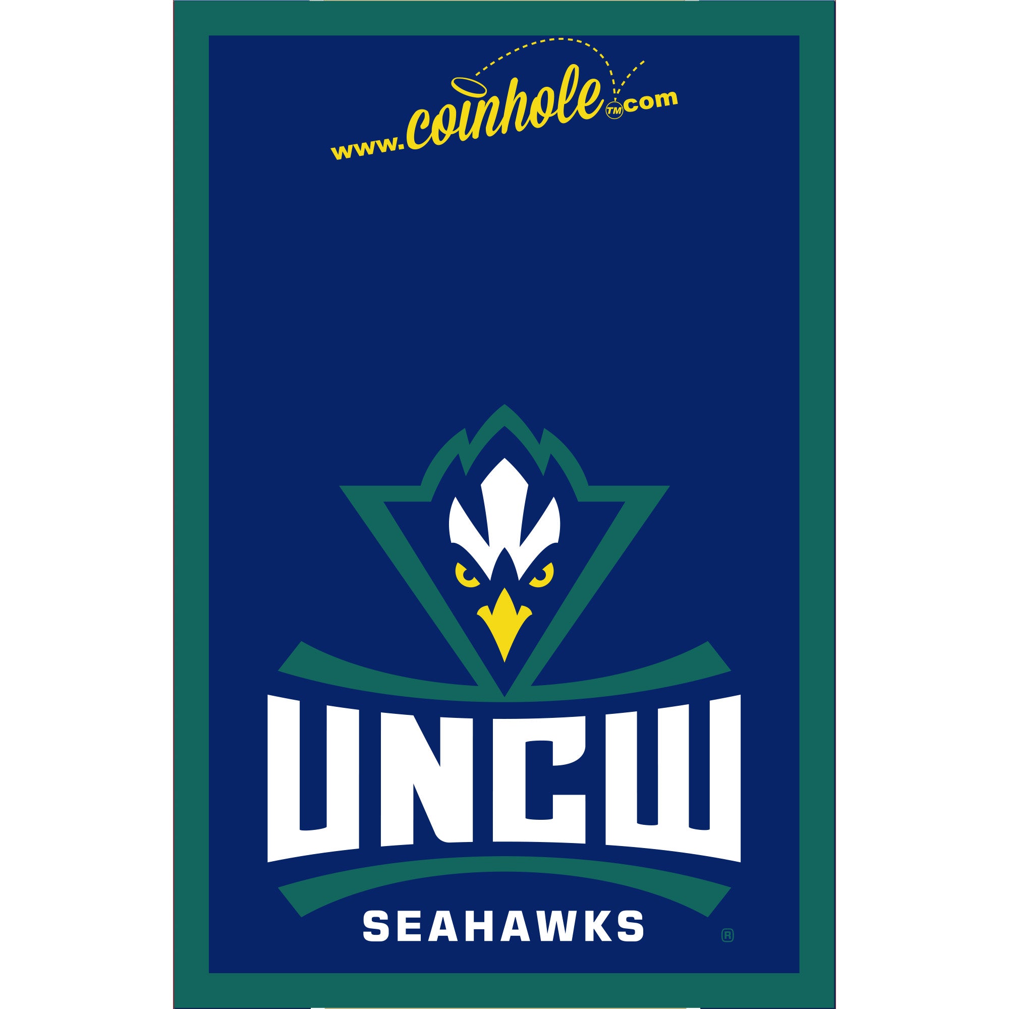 University of North Carolina Wilmington Blue Coinhole®