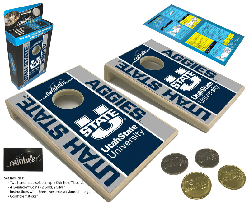 Utah State Coinhole® Tabletop Game Set