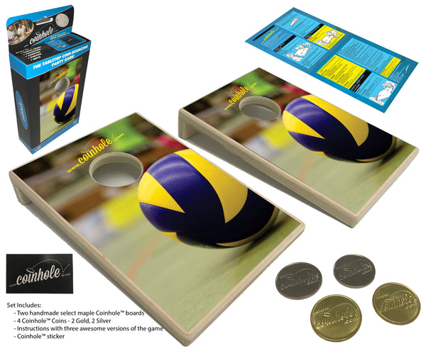 Volleyball Coinhole™ Game Set