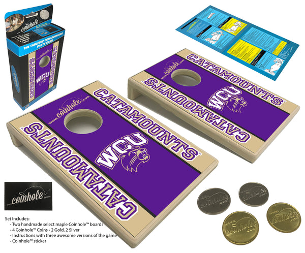Western Carolina University Coinhole® Tabletop Game Set