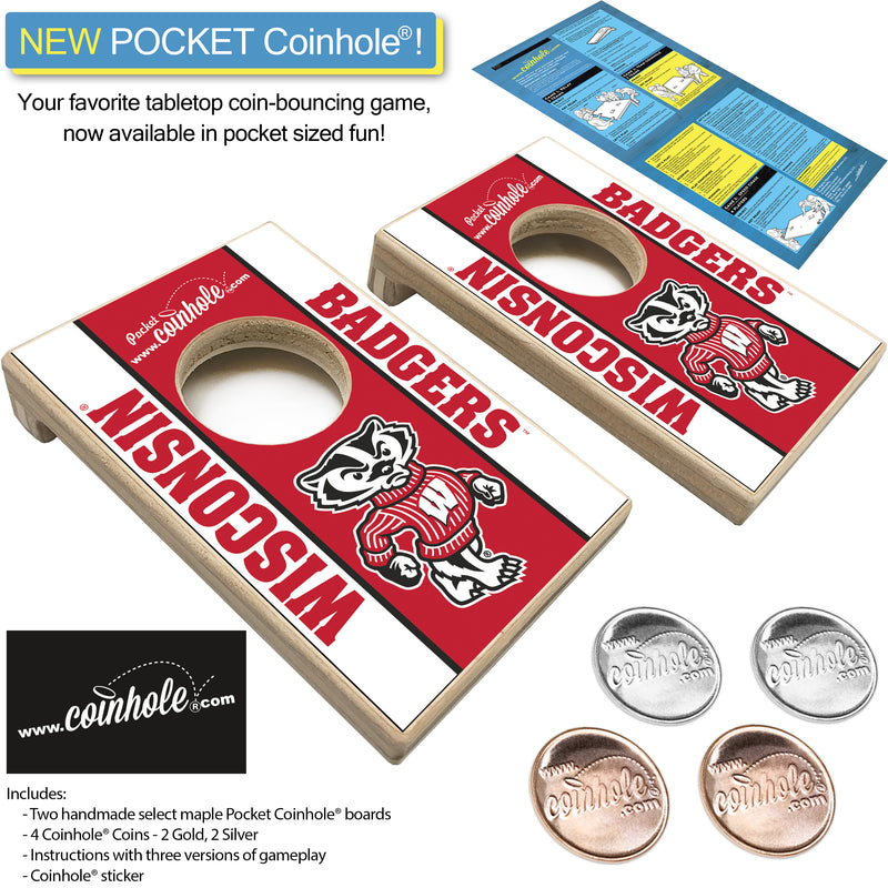 Wisconsin POCKET Coinhole®