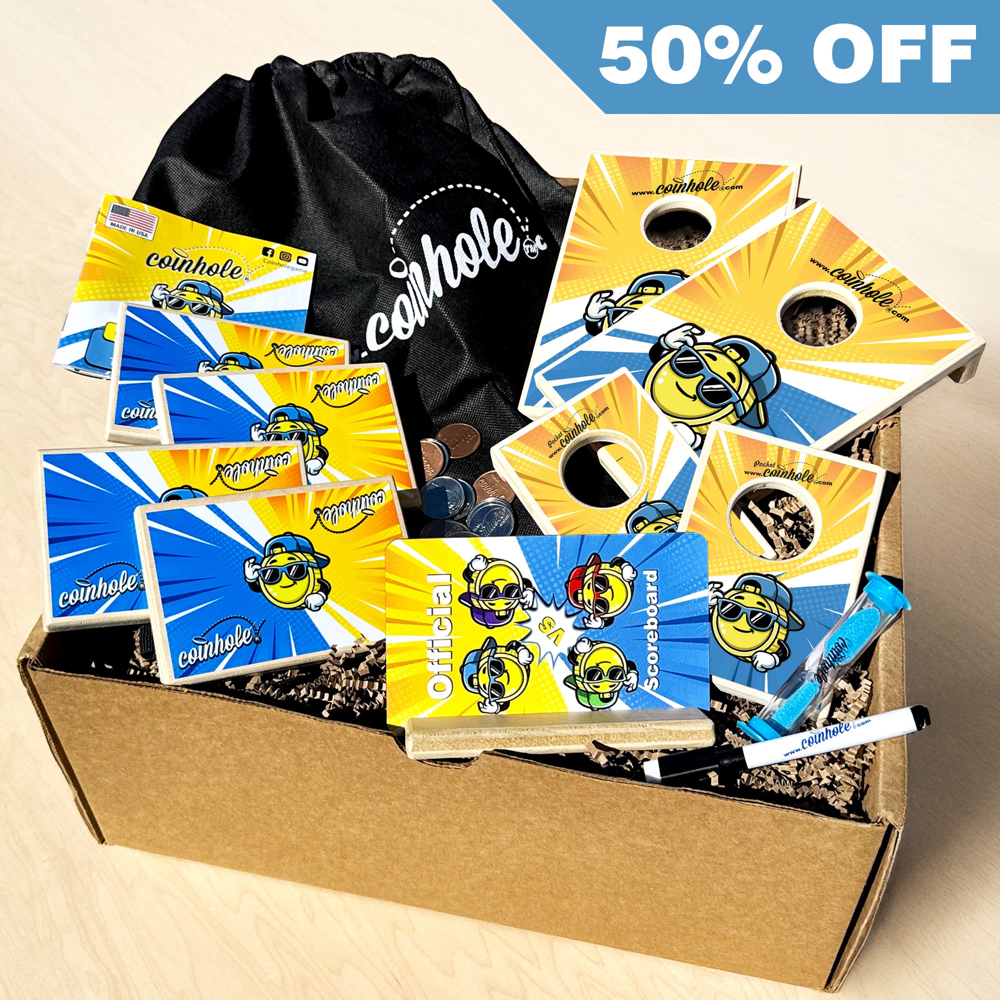 Official Coinhole® Carl Complete Collection Bundle