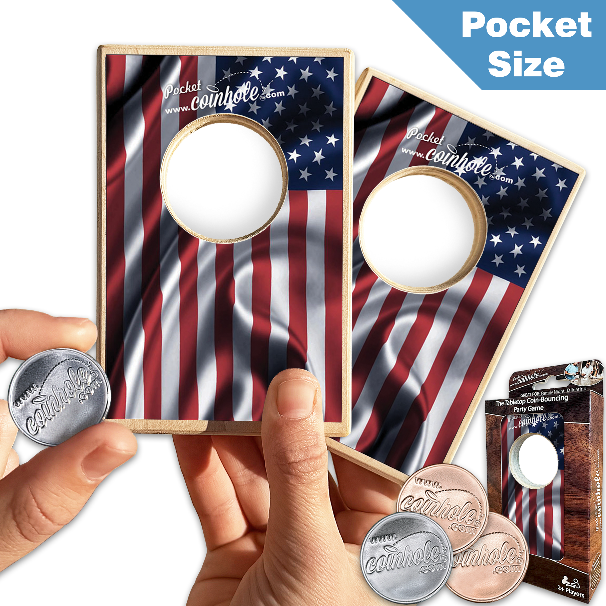 American Flag Coinhole®