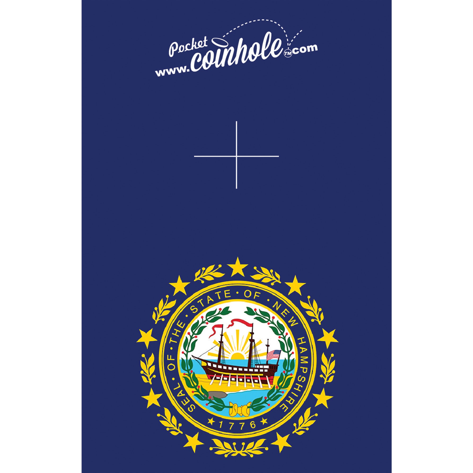 New Hampshire State Flag Coinhole®