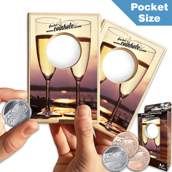 Champagne POCKET Coinhole®