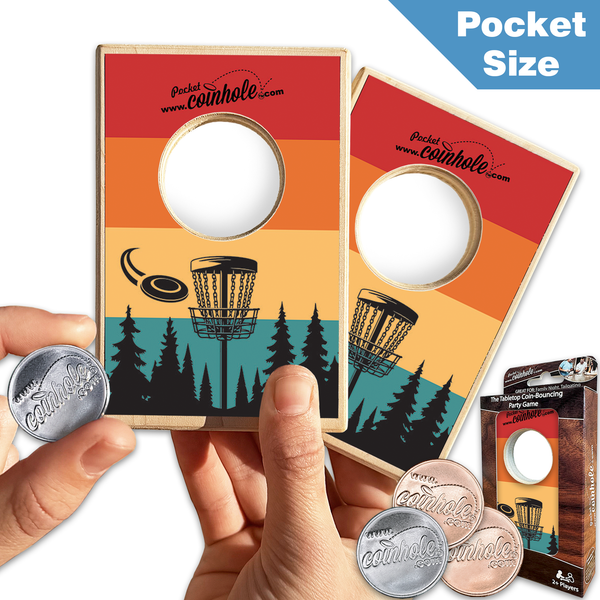 DISC Golf Basket POCKET Coinhole®