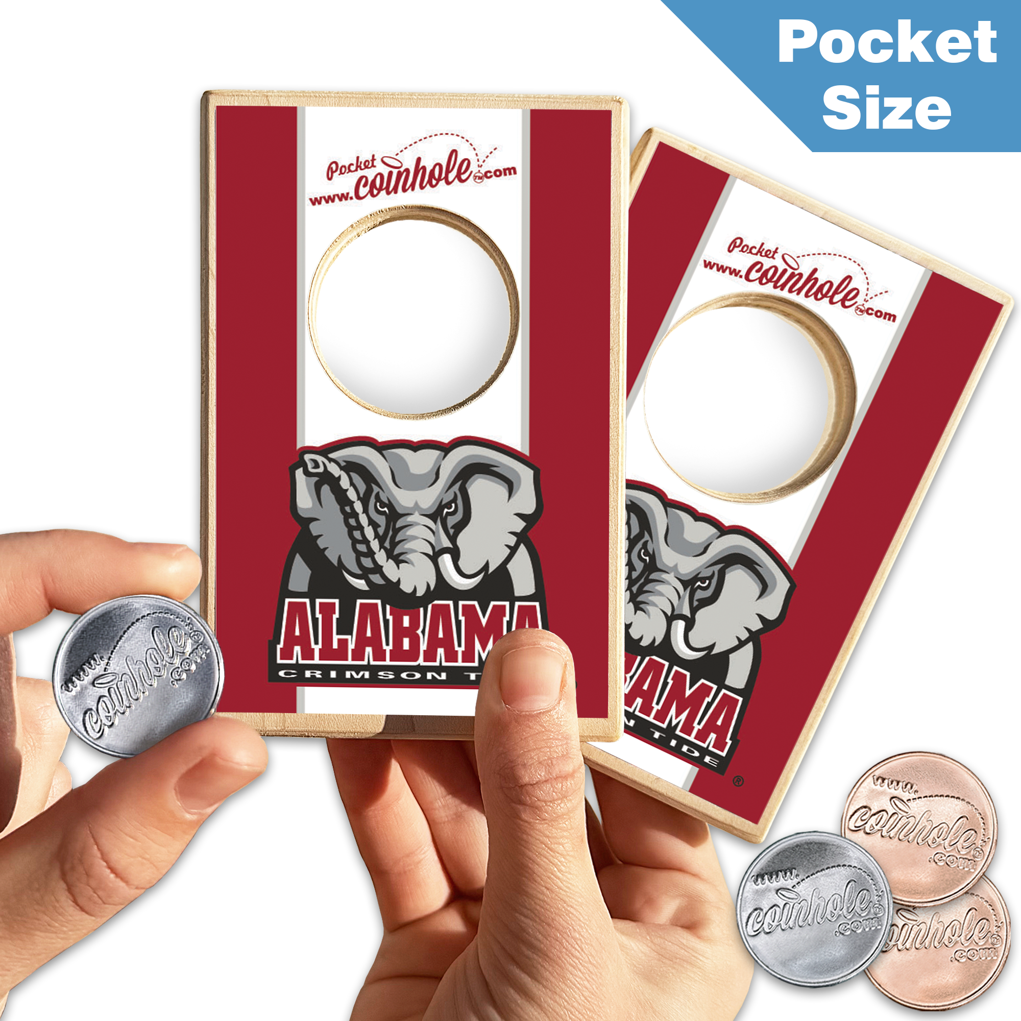 Alabama Crimson Tide Mascot Coinhole®