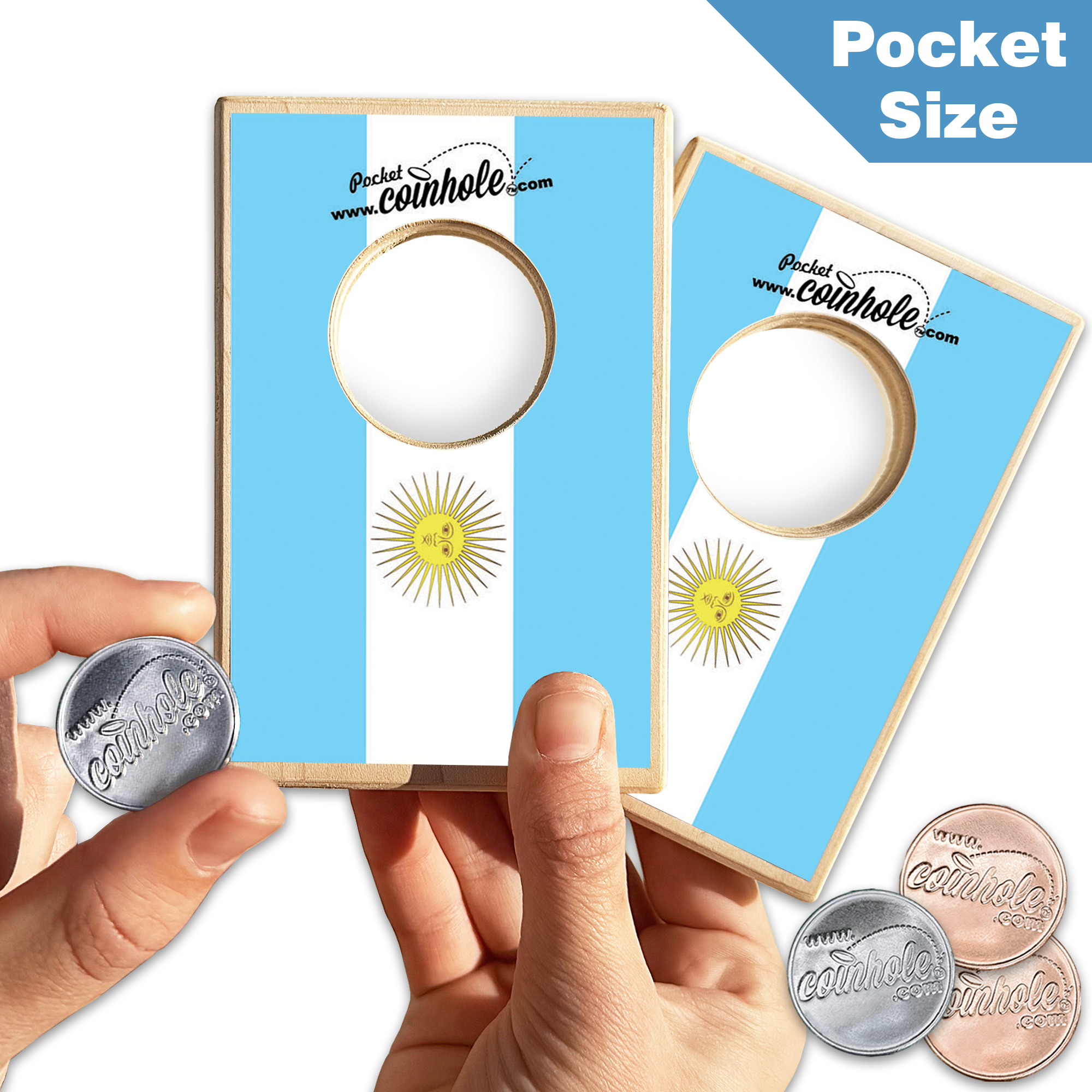 Argentina Flag Coinhole®