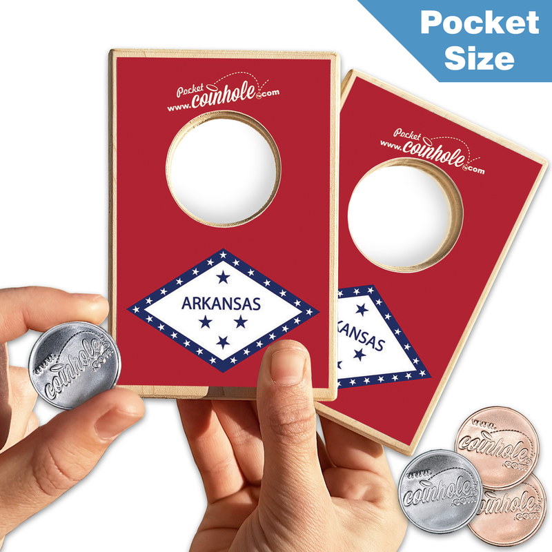 Arkansas State Flag Coinhole®