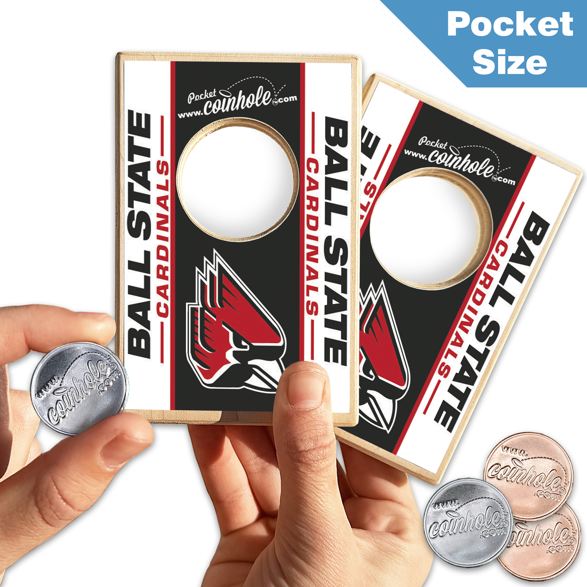 Ball State Cardinals Coinhole®