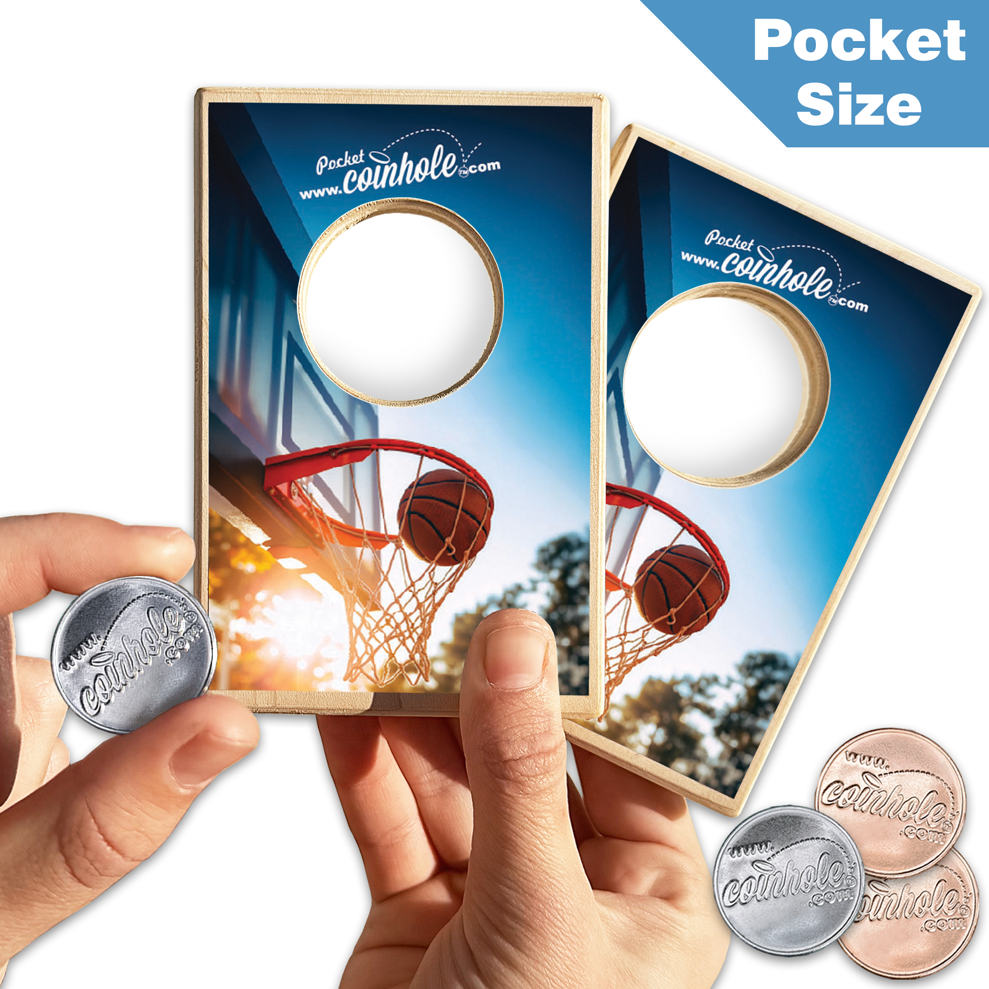 Basketball Hoop Coinhole®