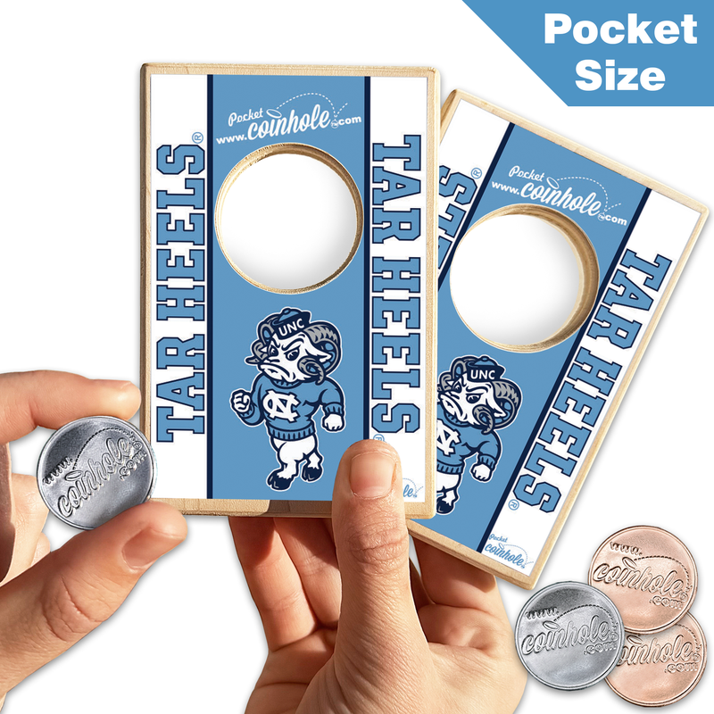 University of North Carolina at Chapel Hill Ram POCKET Coinhole®