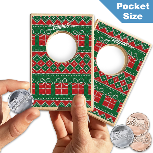 Christmas Sweater POCKET Coinhole®