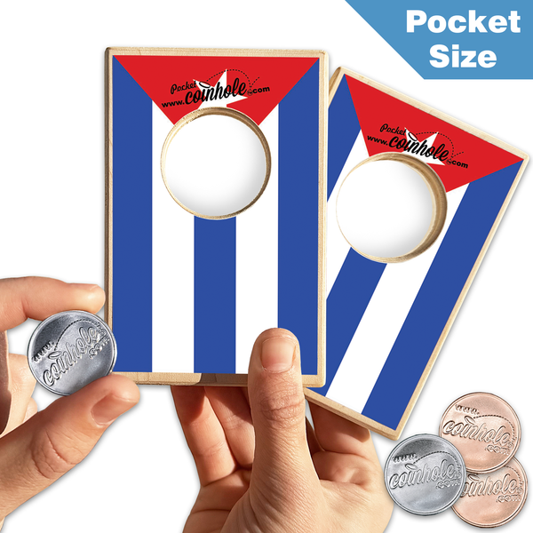 Cuba Flag POCKET Coinhole®