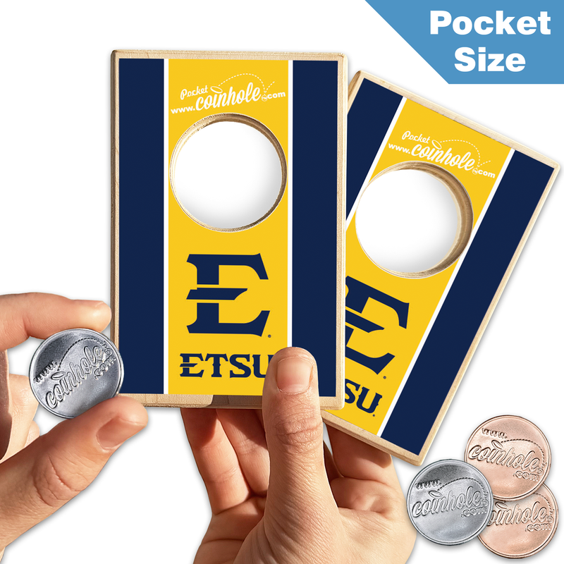 East Tennessee State University POCKET Coinhole®