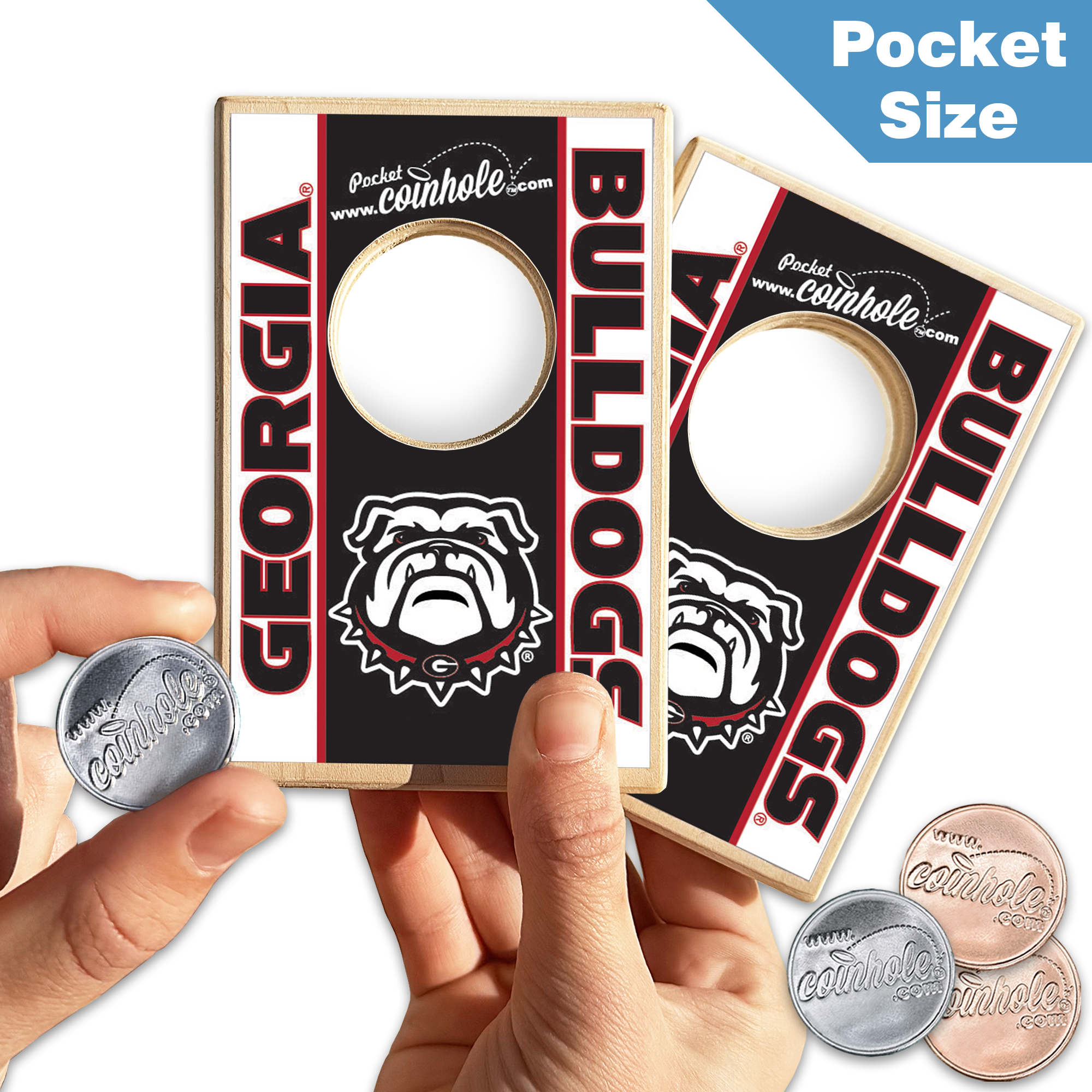 University of Georgia Bulldog Coinhole®