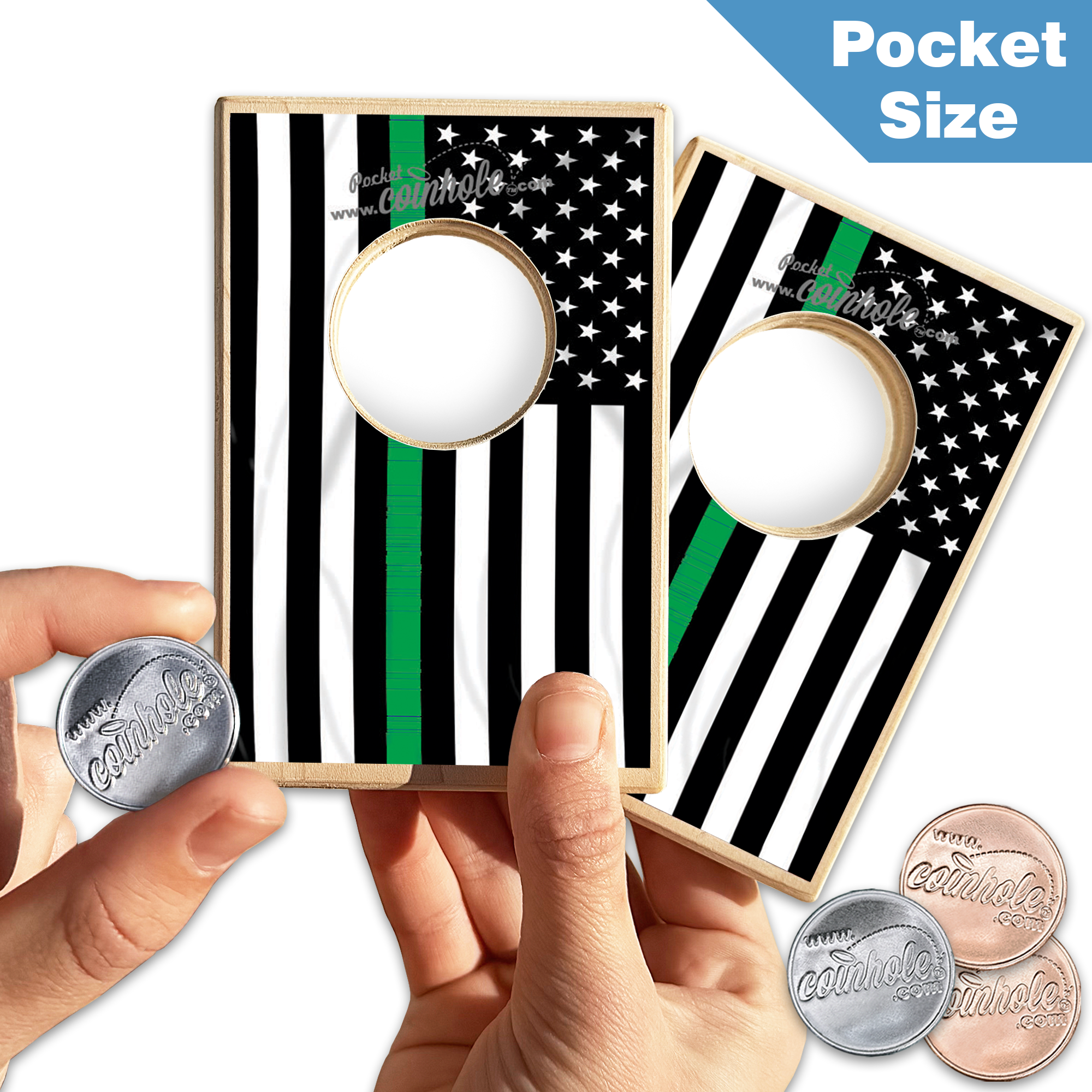 Thin Green Line Coinhole®