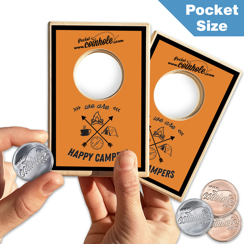 Happy Campers POCKET Coinhole®