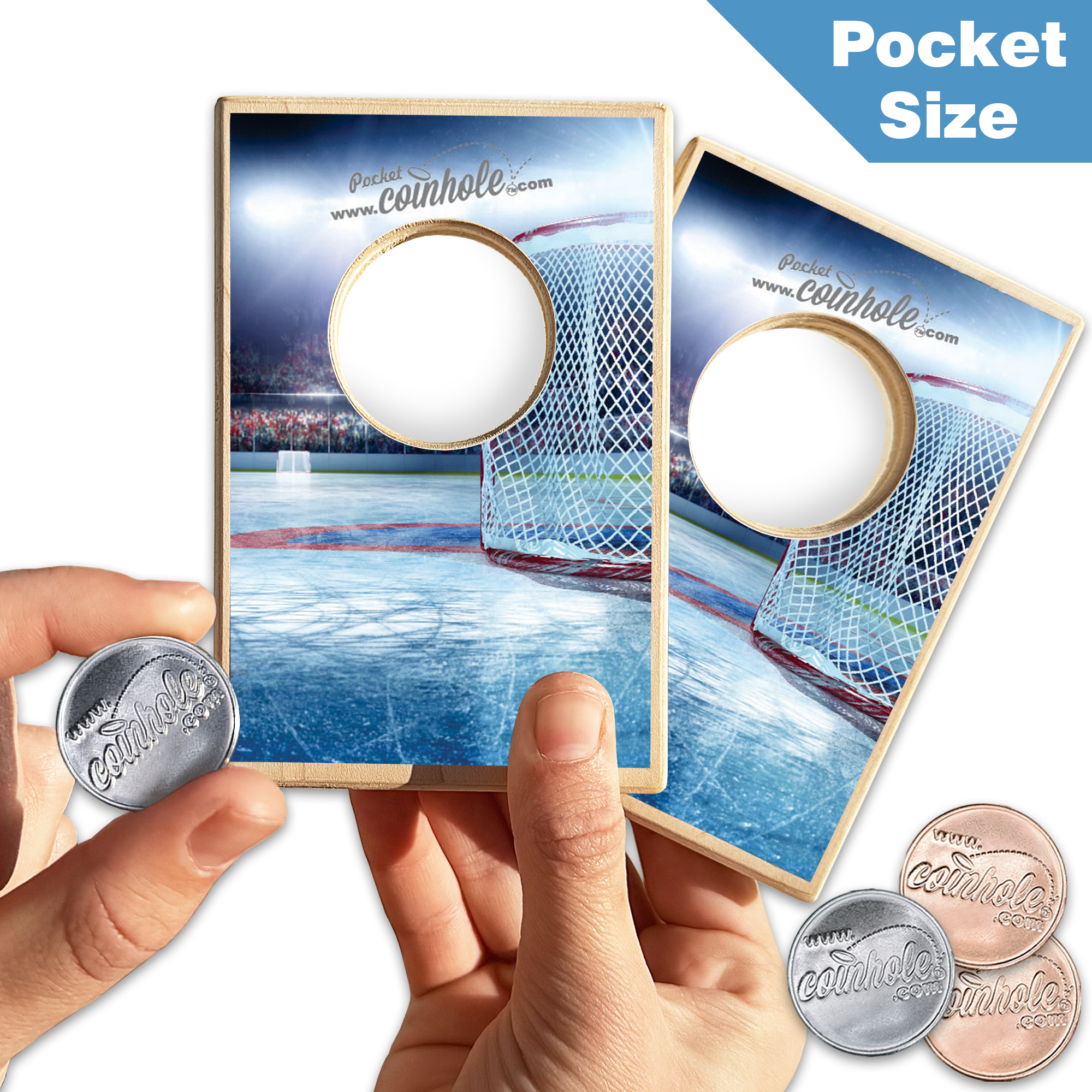Ice Hockey Coinhole ®