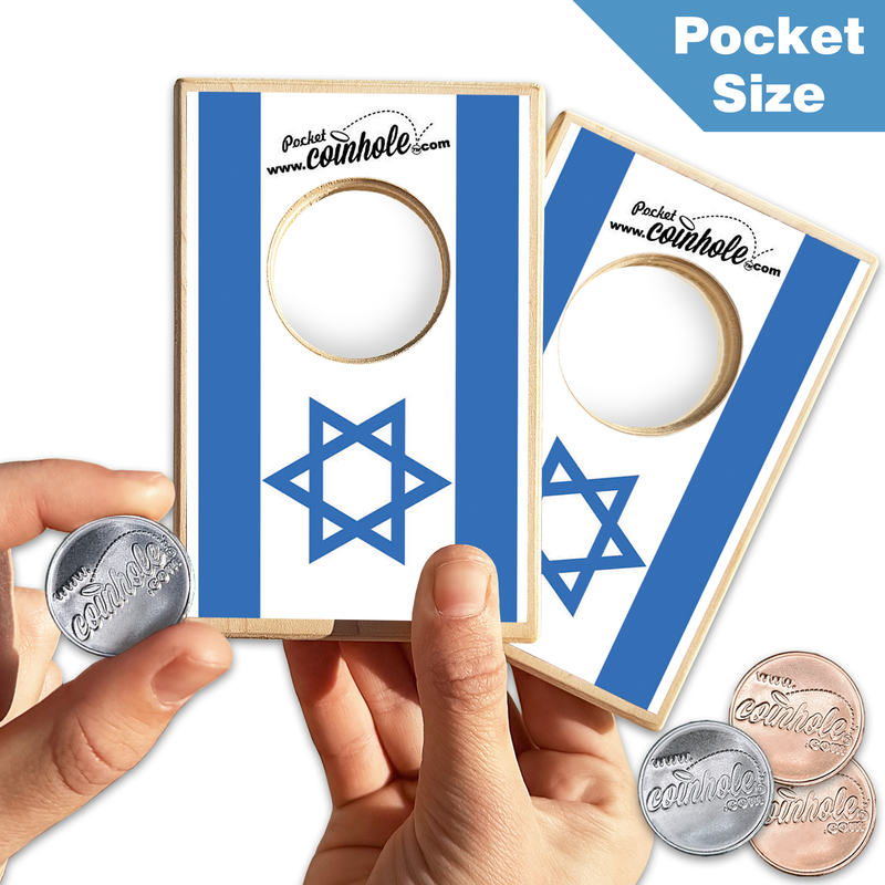 Israel Flag Coinhole®