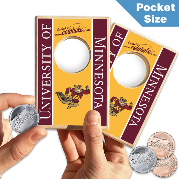 Minnesota Gopher POCKET Coinhole®