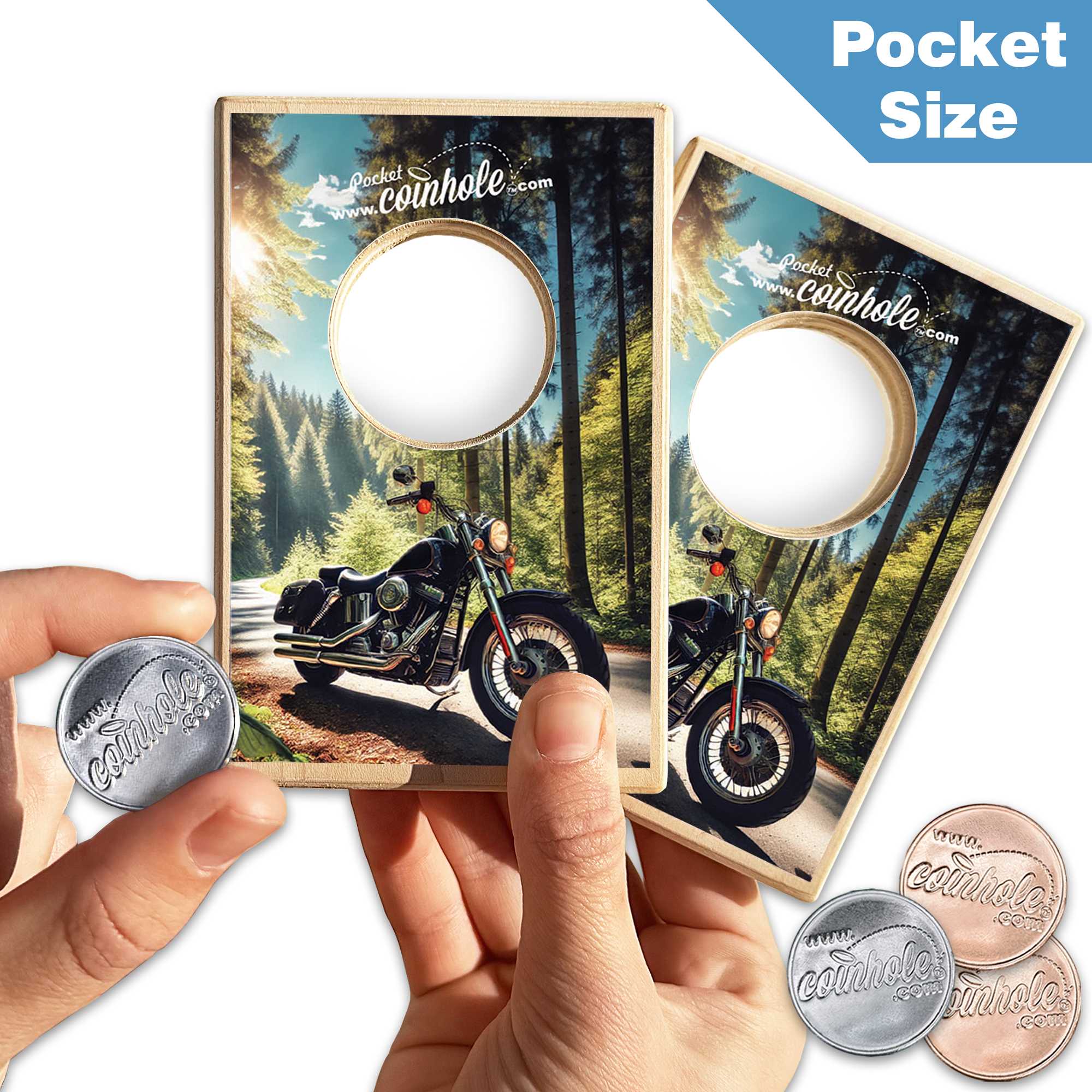 Motorcycle Coinhole®