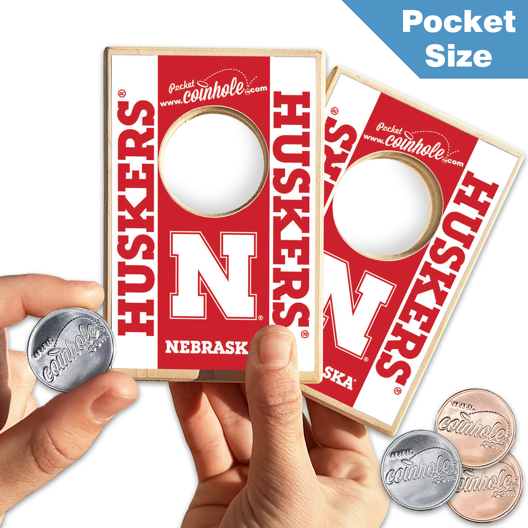 Nebraska Huskers Coinhole®