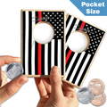Thin Red Line Fireman Coinhole®