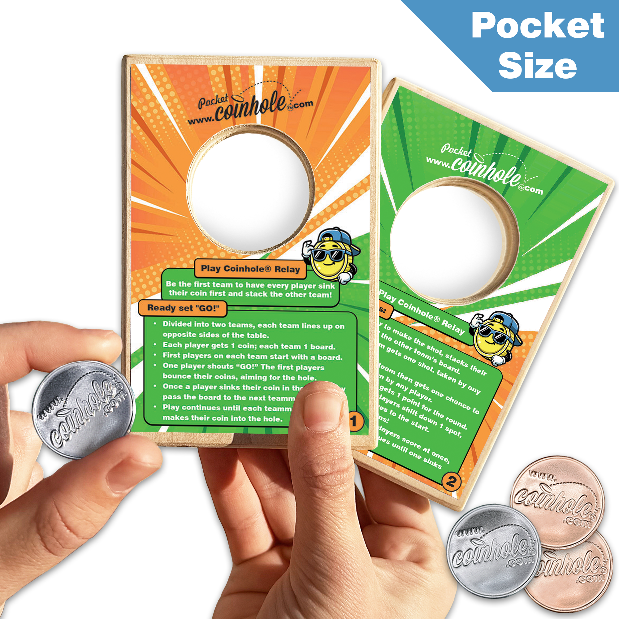 Official Relay Rules POCKET Coinhole®