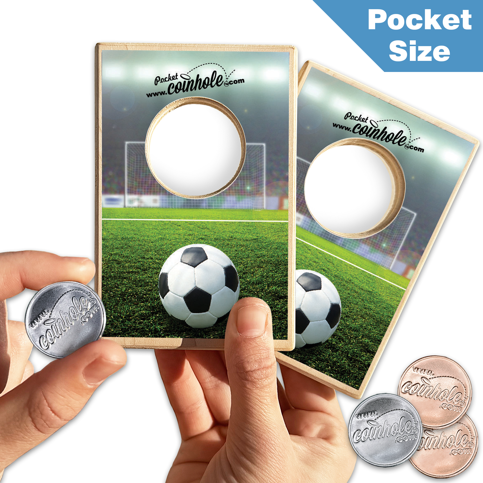 Soccer Ball Coinhole®