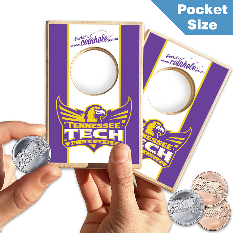 Tennessee Tech POCKET Coinhole®