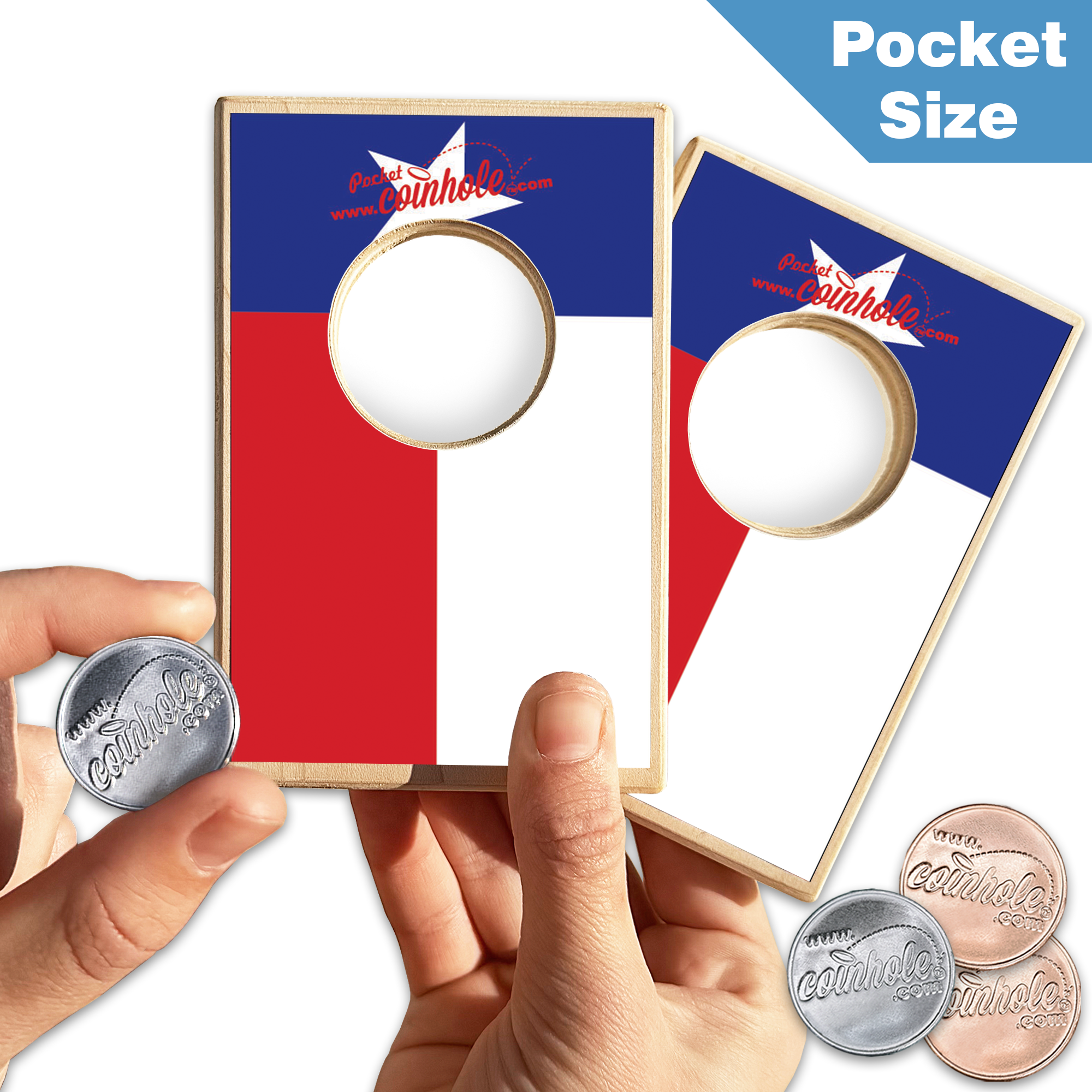 Texas Flag Coinhole®