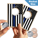Thin Blue Line Police Coinhole­®