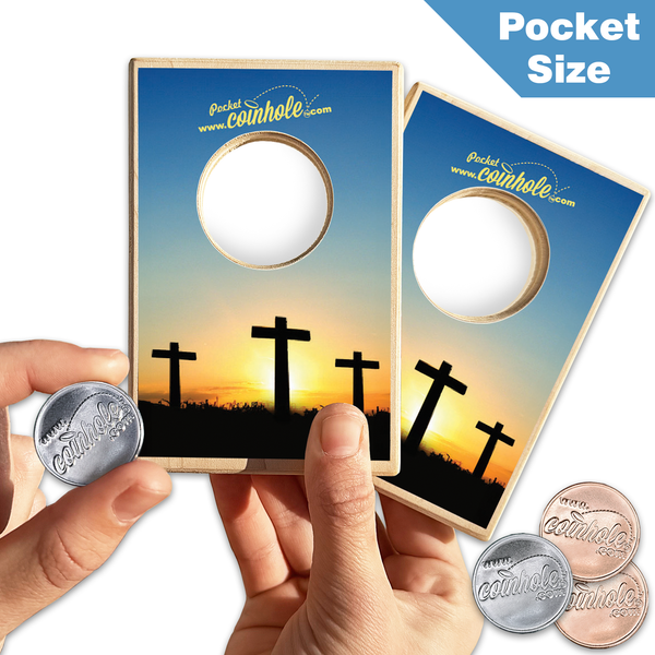Three Crosses POCKET Coinhole®