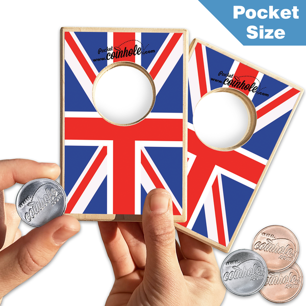 United Kingdom Flag POCKET Coinhole®
