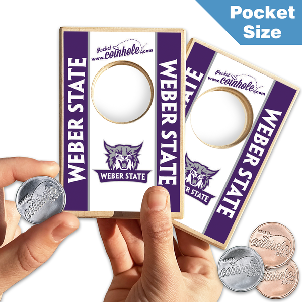 Weber State University POCKET Coinhole®