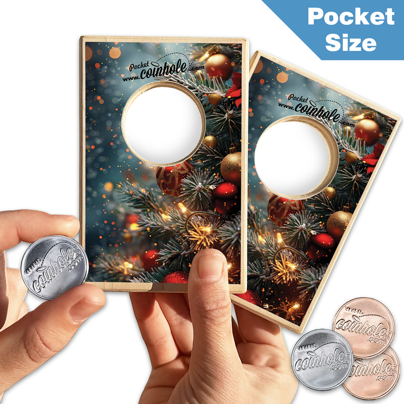 Xmas Tree POCKET Coinhole®
