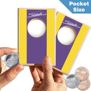 Yellow and Purple Stripe Coinhole®