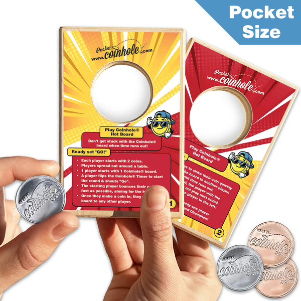 Official Hot Board Rules POCKET Coinhole®